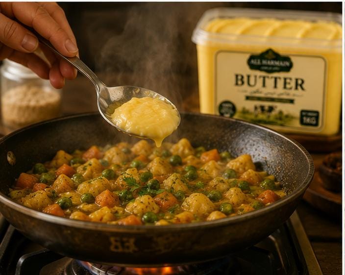 Pure Desi Makhan Butter by All Harmain | 100% Fresh & Natural | 1000g Pack